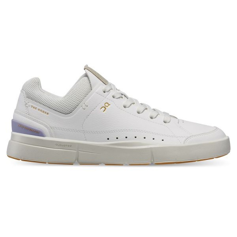 White / Lavender Women\'s On Running THE ROGER Centre Court Sneakers | 931245_PH