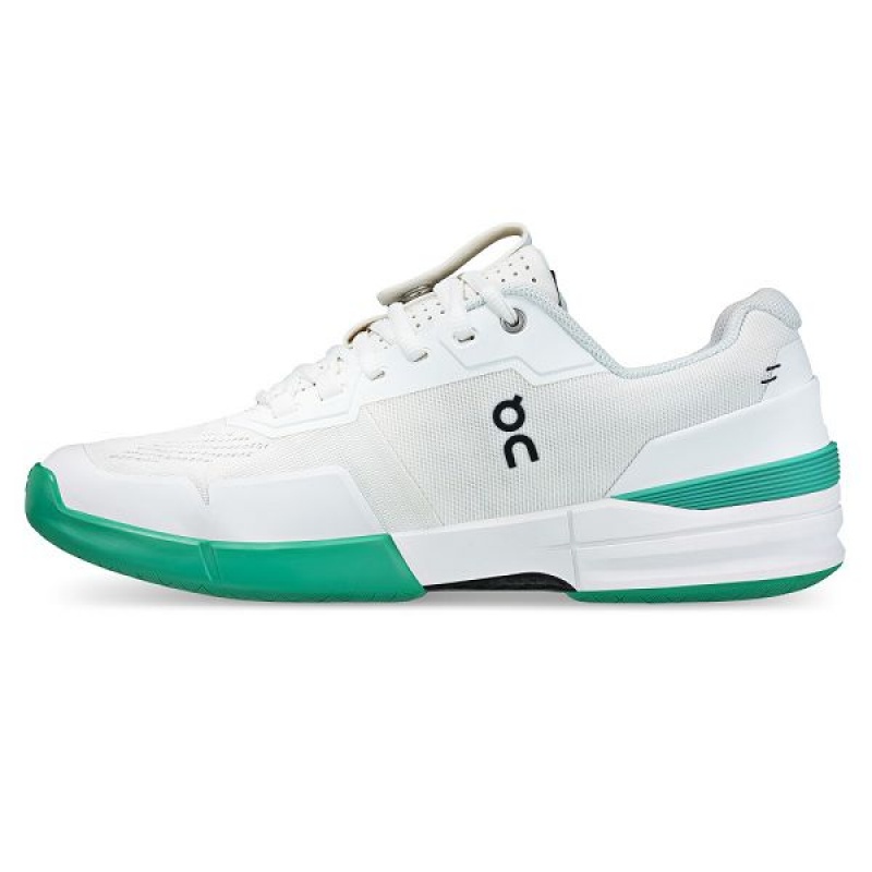 White / Mint Men's On Running THE ROGER Pro Tennis Shoes | 3975216_PH