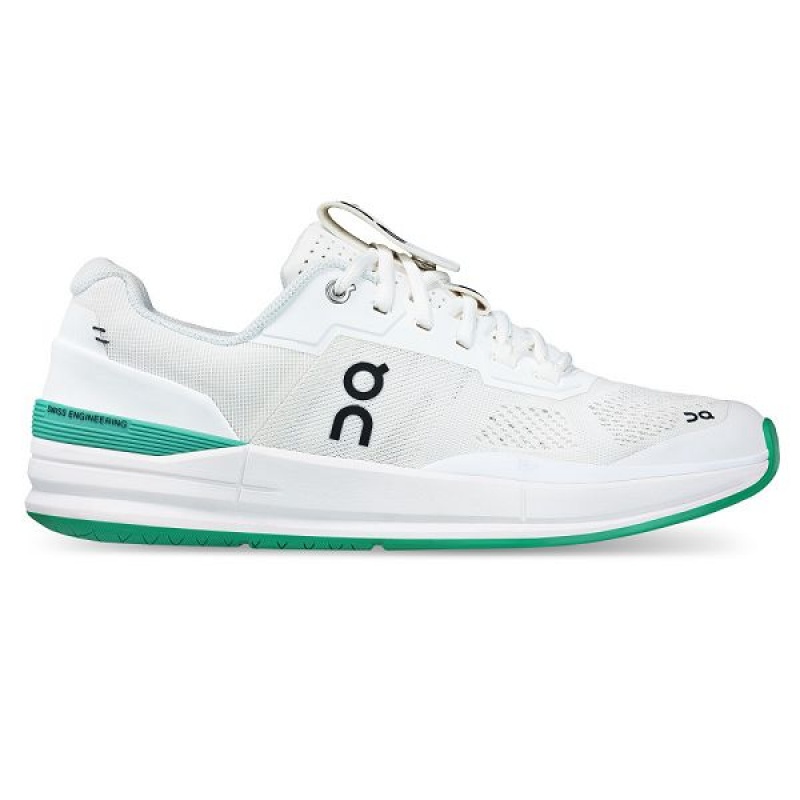 White / Mint Men\'s On Running THE ROGER Pro Tennis Shoes | 3975216_PH