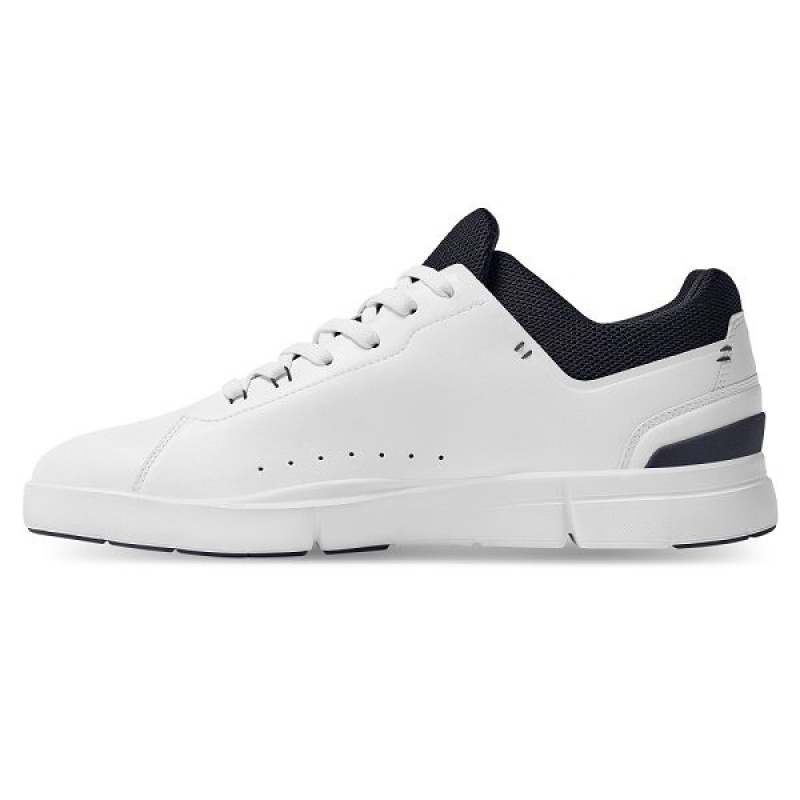 White / Navy Men's On Running THE ROGER Advantage Sneakers | 6183245_PH