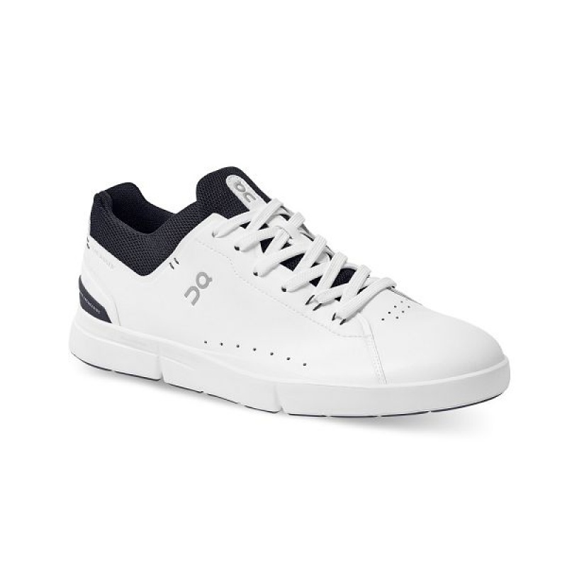 White / Navy Men's On Running THE ROGER Advantage Sneakers | 6183245_PH