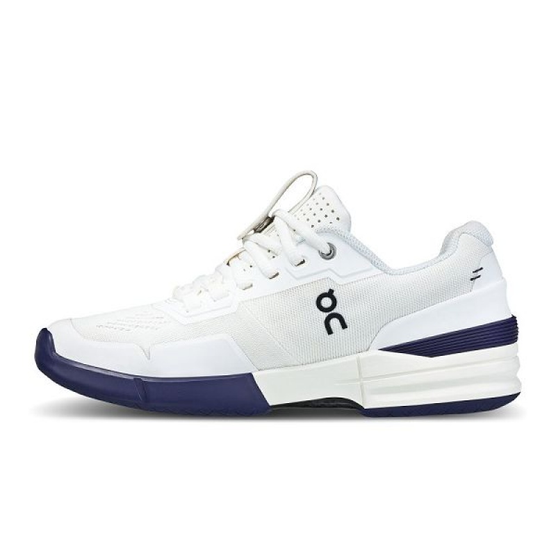 White / Navy Men's On Running THE ROGER Pro Tennis Shoes | 8439015_PH