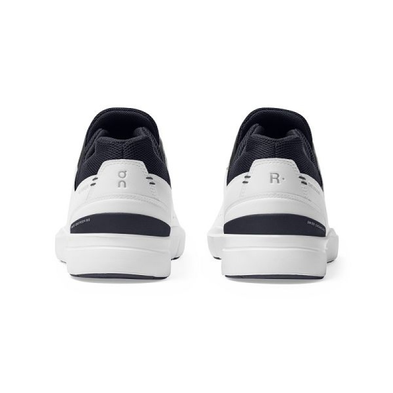 White / Navy Women's On Running THE ROGER Advantage Sneakers | 2598736_PH