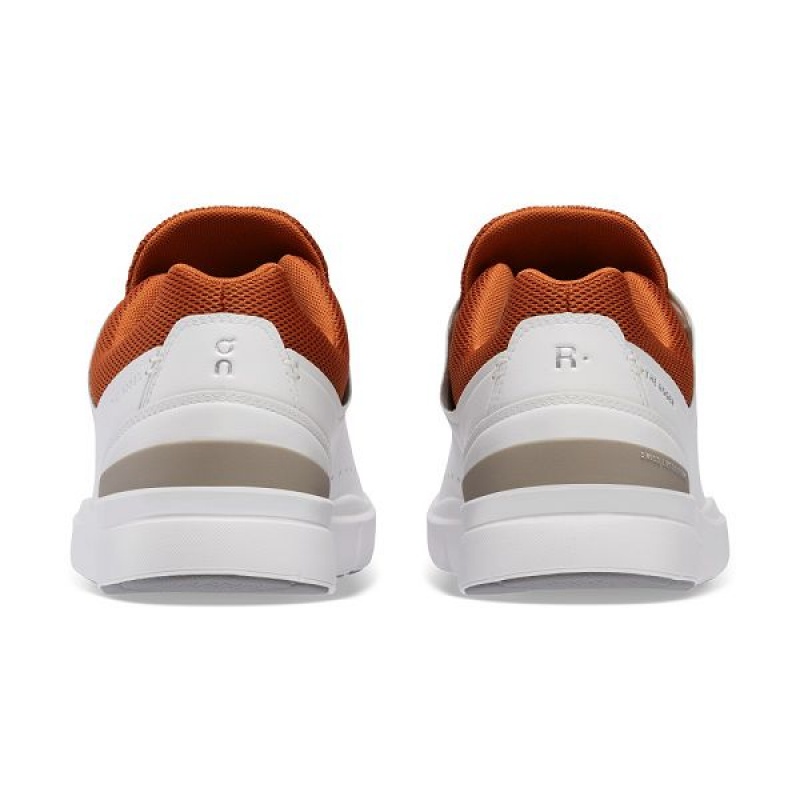 White / Orange Men's On Running THE ROGER Advantage Sneakers | 798132_PH