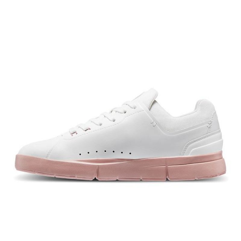 White / Rose Women's On Running THE ROGER Advantage Sneakers | 4936527_PH