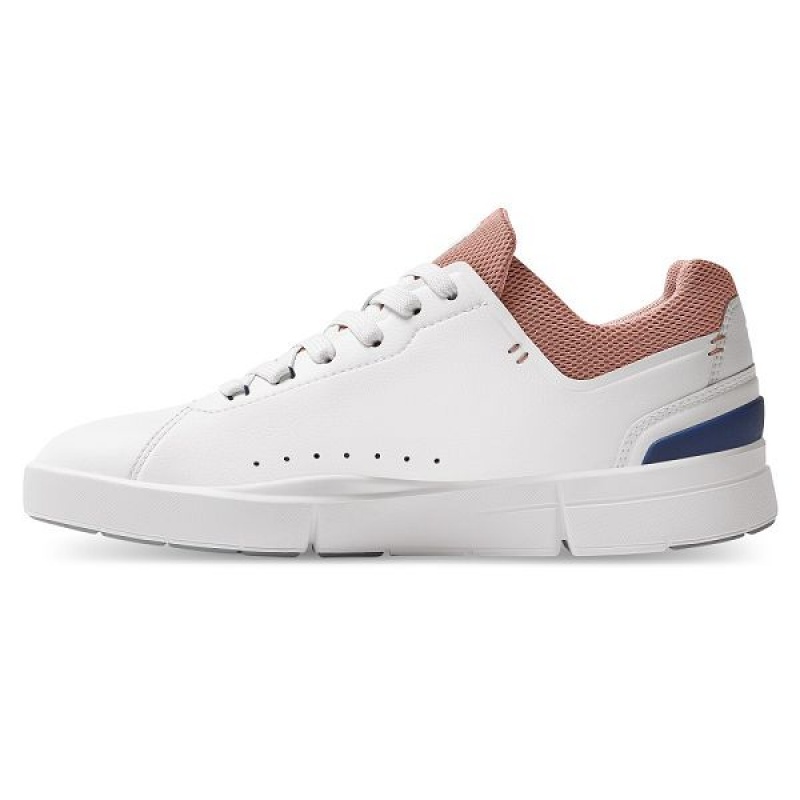 White / Rose Women's On Running THE ROGER Advantage Sneakers | 3579420_PH