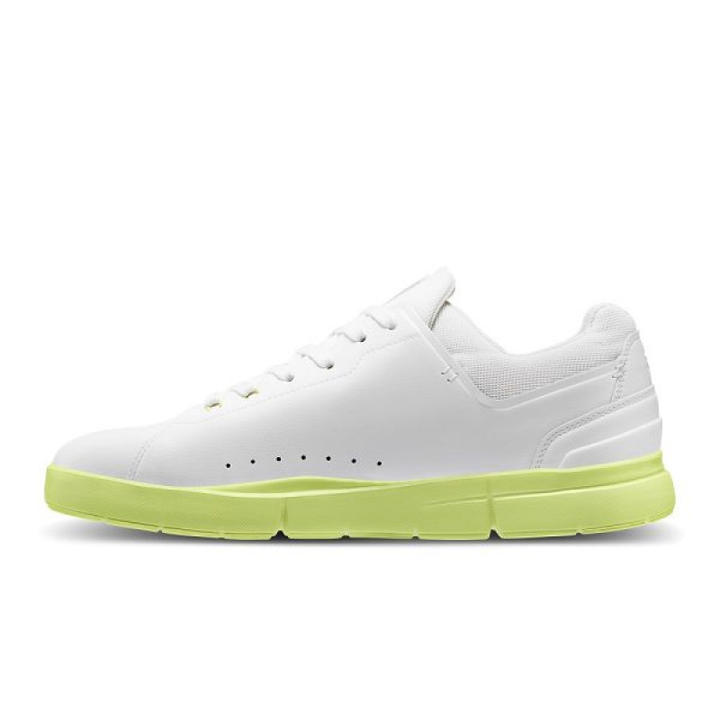 White / Yellow Men's On Running THE ROGER Advantage Sneakers | 3265987_PH