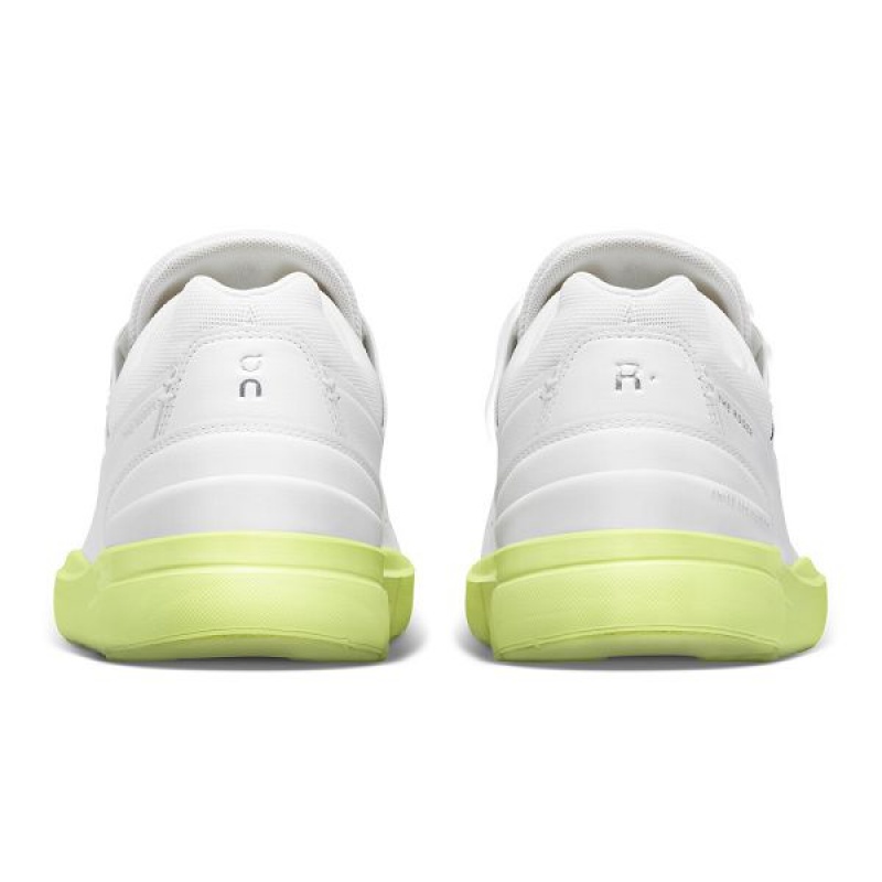 White / Yellow Men's On Running THE ROGER Advantage Sneakers | 3265987_PH