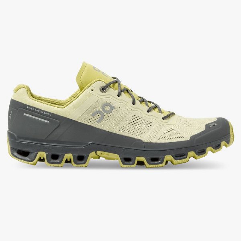 Yellow Men\'s On Running Cloudventure 2 Hiking Shoes | 8469570_PH