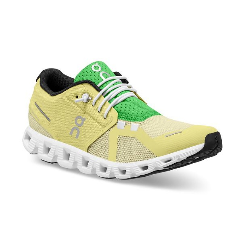 Yellow Women's On Running Cloud 5 Push Sneakers | 3285670_PH