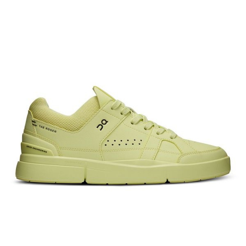 Yellow Women\'s On Running THE ROGER Clubhouse Sneakers | 4326750_PH