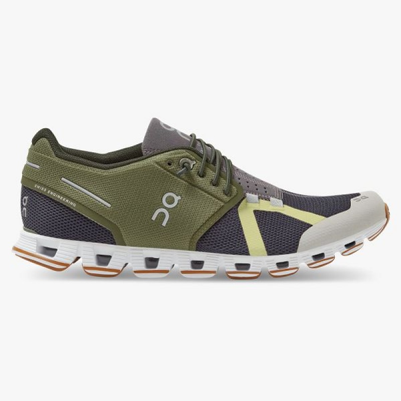 olive / navy Women\'s On Running Cloud 70 | 30 Sneakers | 473621_PH